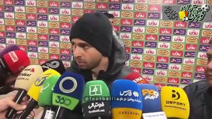 صحبت‌های رقیعی بعد از بازی پرسپولیس و مس‌رفسنجان