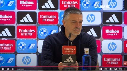 García Pimienta, rueda de prensa tras el Real MAdrid - Sevilla