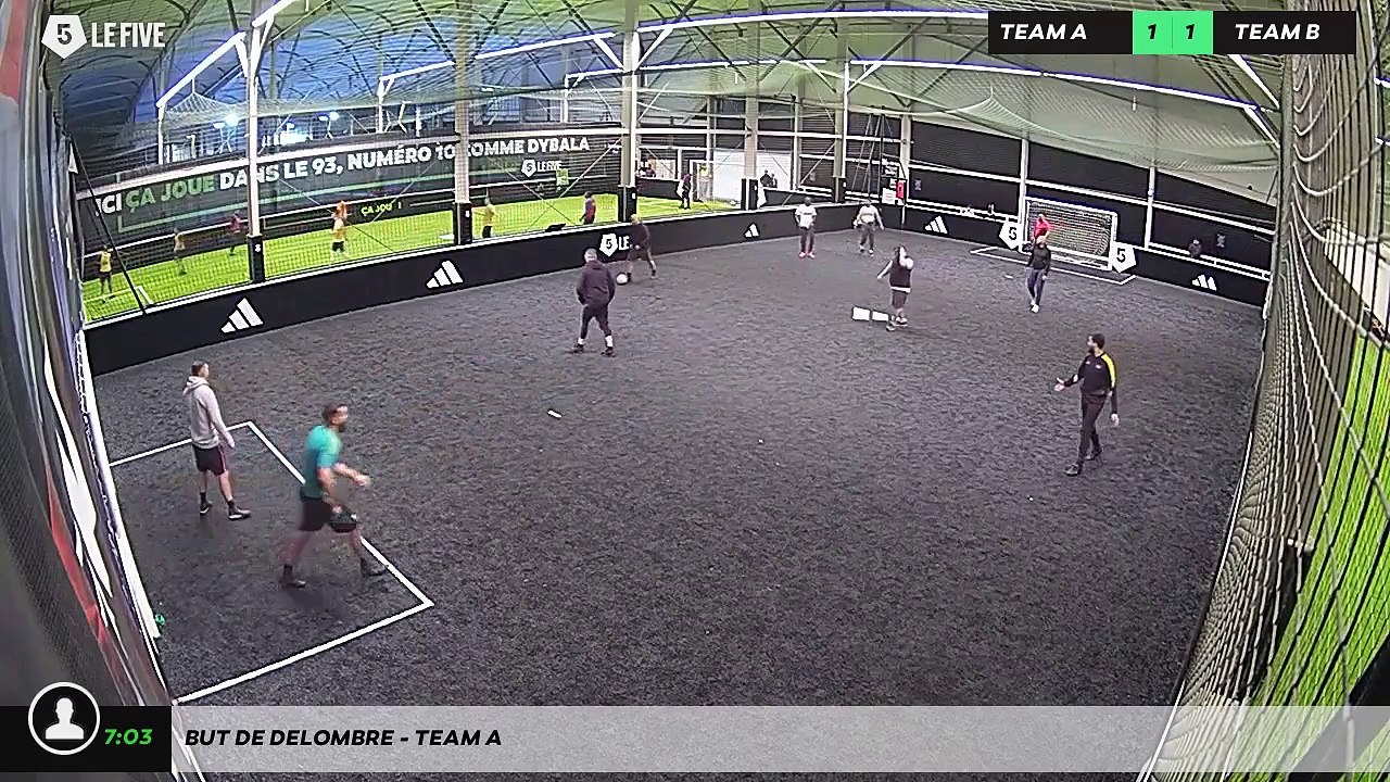 But de Delombre - Team A
