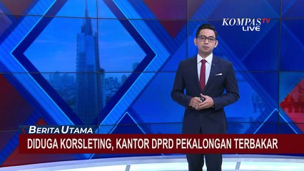 Kantor DPRD Pekalongan Terbakar, 3 Unit Mobil Damkar Dikerahkan Padamkan Api