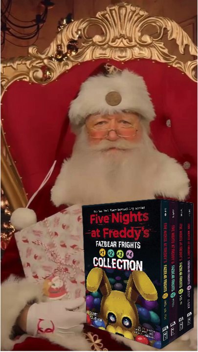 SANTA CLAUS IS COMING TO TOWN: GET READY TO MEET THE FAZBEAR FRIGHTS BOX SET! #fivenightsatfreddys