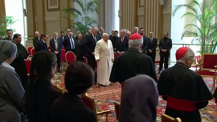 El papa condena de nuevo "la crueldad" de los bombardeos israelíes en Gaza