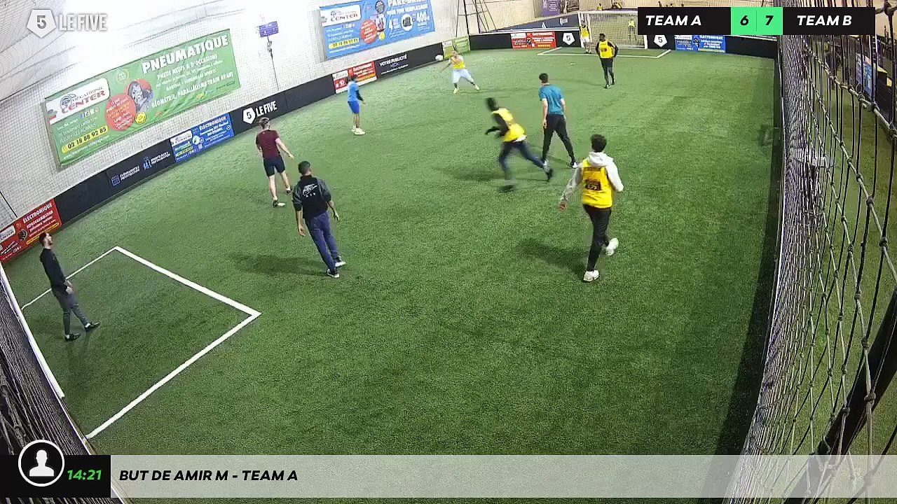 But de Amir M - Team A