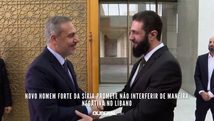 Novo homem forte da Síria promete não interferir de maneira negativa no Líbano