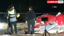 Muğla'da Helikopter Kazası İncelemeleri Devam Ediyor