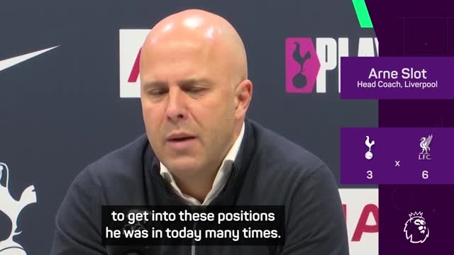 Slot hails Salah for maintaining a consistently elite level