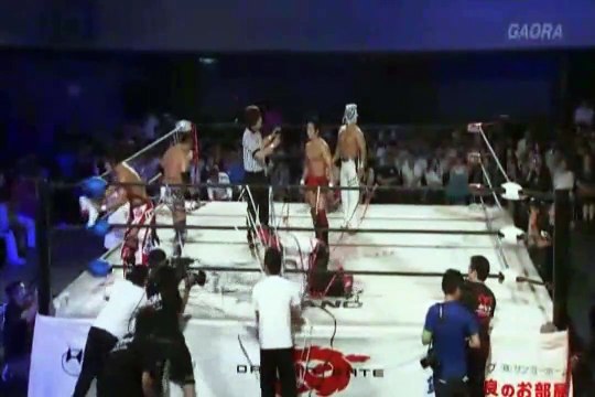 19th July 2013 MadoGiwa Windows (Kotoka,Super Shisa) vs Jimmyz (Jimmy KAGETORA,Mr Quu Quu Naoki Tanizaki Toyonaka Dolphin)