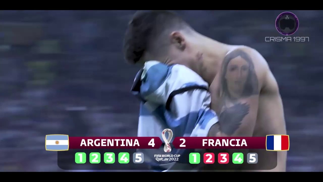 Argentina vs Francia - Gol Caracol 🇨🇴 Highlights Resumen - Argentina Campeón mundial ||Qatar 2022 🇦🇷⭐⭐⭐🏆🇶🇦||