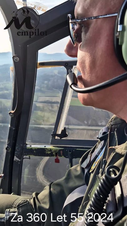 emGAZELA H-45 (SA342) Soko - Za 360 Rođendanski Turjak Let 55 S24+ 2024
