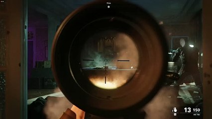 🎮Call of Duty BlackOpsColdWar target through the rooftop #callofduty #blackopscoldwar #target #rooftop