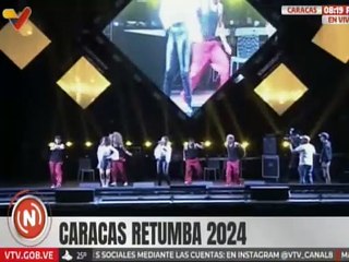 Retumba Caracas 2024 culmina con paz y alegría en la Plaza Diego Ibarra de Caracas