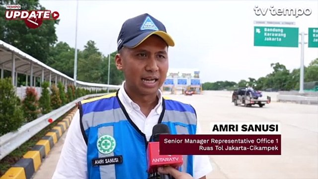 Jasamarga Tambah Lima Gardu di Tol Cikampek Guna Antisipasi Kepadatan Arus Balik Nataru