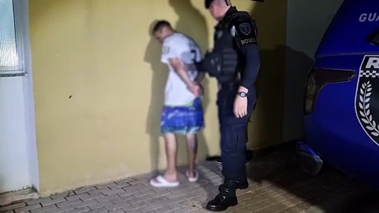 Torcedor do Vini Jr. é preso pela ROMU durante...