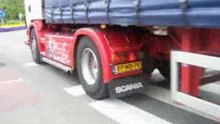 Lobro Wijchen Scania 480 V8 voorbijrijden