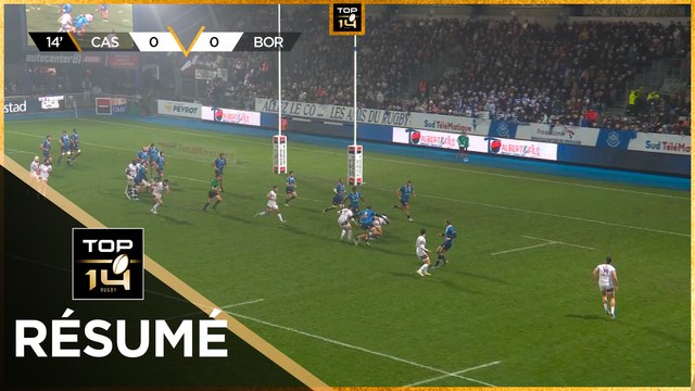 TOP 14 Saison 2024-2025 J12 - Résumé Castres Olympique - Union Bordeaux-Bègles