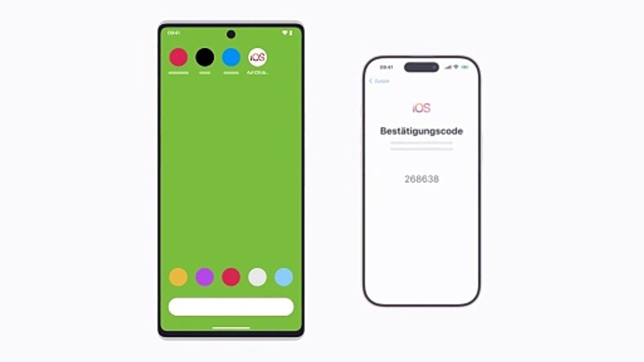 So überträgst du inhalte von einem android gerät auf ein iphone