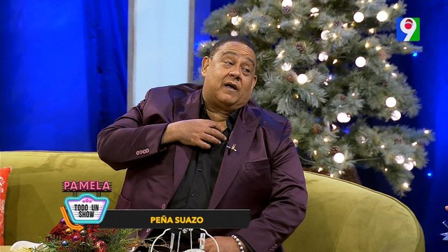 Peña Suazo celebra la Navidad junto a Pamela todo un Show