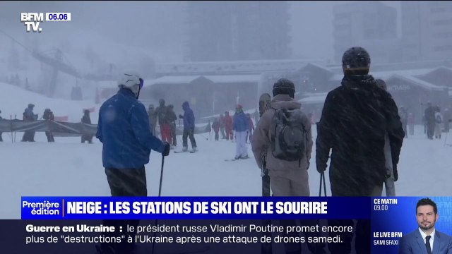 Stations de ski: la neige s'invite en abondance à 48 heures de Noël
