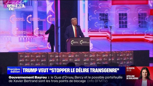 Donald Trump dit vouloir mettre un terme à la folie transgenre dès son premier jour à la Maison Blanche