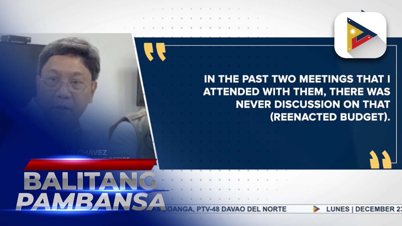 2025 National Budget, patuloy na pinag-aaralan; PCO: reenacted budget, hindi napag-usapan sa pulong