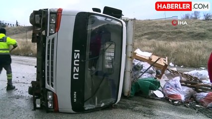 Başkentte Kontrolden Çıkan Hafriyat Kamyonu Park Halindeki Araçlara Çarptı