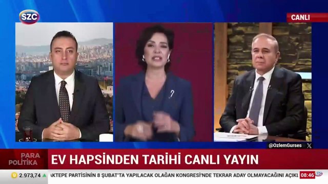 Özlem Gürses'ten ev hapsinden tarihi canlı yayın