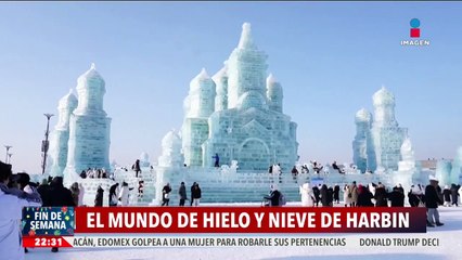 El Mundo de Hielo y Nieve de Harbin abre sus puertas