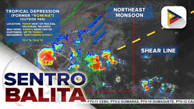 Trough ng Bagyong #RominaPH, nakaaapekto sa ilang bahagi ng bansa