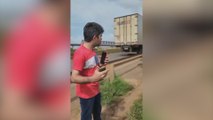 Se derrumba un puente en directo en Brasil mientras un concejal denuncia su mal estado