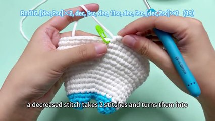 Crochet Cat Tutorial: How to Decrease the Stitch for the Cat Body!