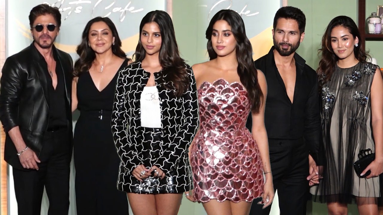 Shah Rukh & Gauri Khan, Shahid & Mira से लेकर Suhana और Janhvi Kapoor का NMACC में दिखा खूबसूरत लुक