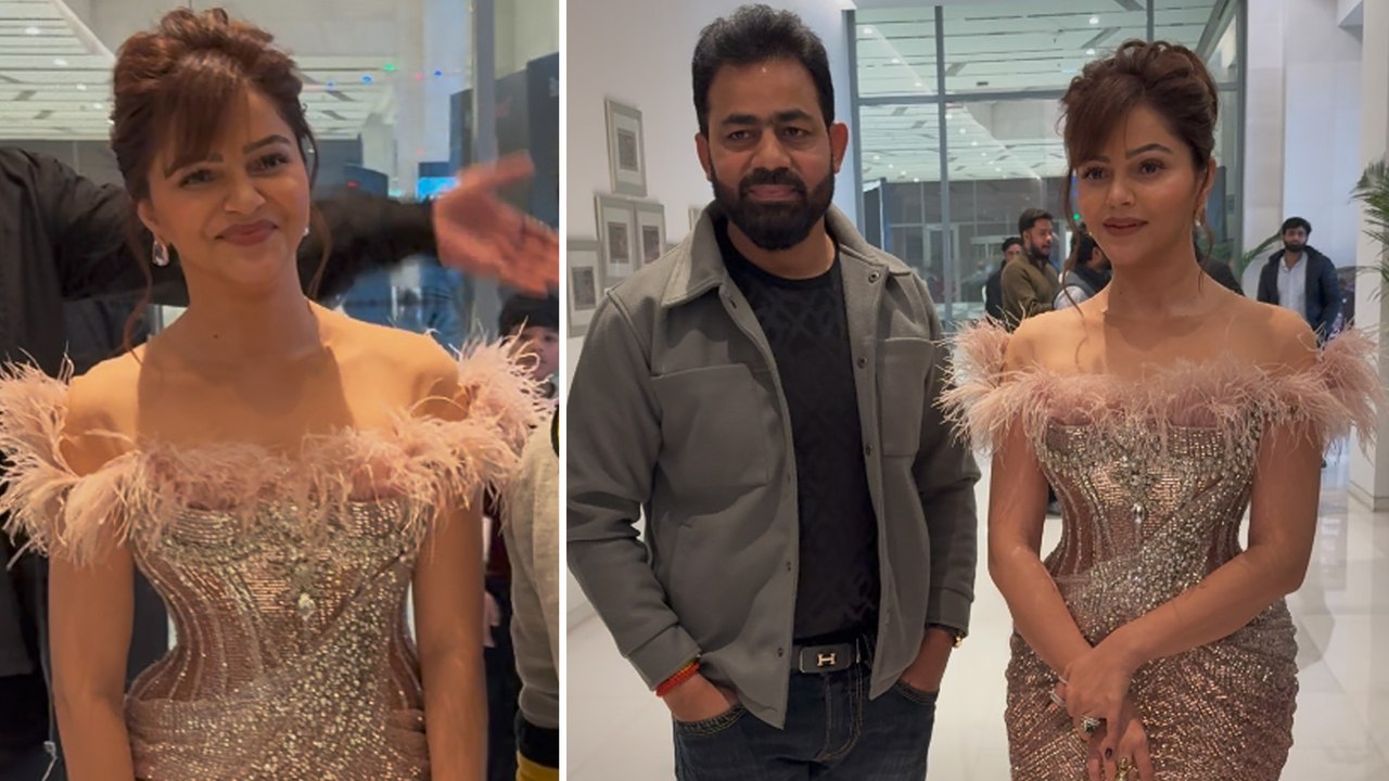 Rubina Dilaik ने प्रमोशनल इवेंट में अपने ट्रेंडी लुक से सभी को किया प्रभावित