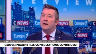 Karl Olive : «Soutenir le gouvernement c'est faire avancer la France»