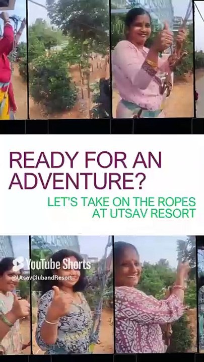 Thrill and Fun @ Utsav Resorts – Rope Adventures Await! - Best Resorts in Bangalore