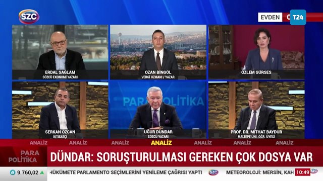 Ev hapsindeki gazeteci Özlem Gürses, programını evden yaptı