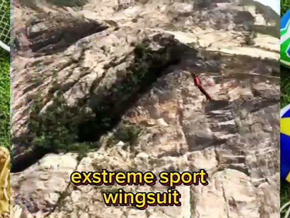 Exstreme sport wingsuit
