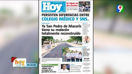 Titulares prensa dominicana lunes 23 de diciembre 2024 | Hoy Mismo