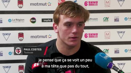 Toulouse - Costes : "Satisfait ? Je pense que ça se voit un peu à ma tête que pas du tout"