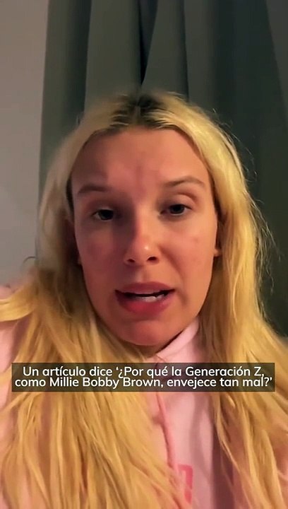 El descargo de Millie Bobby Brown