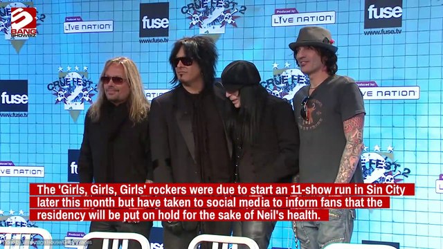 Motley Crue delayed Las Vegas residency for Vince Neil's medical procedure
