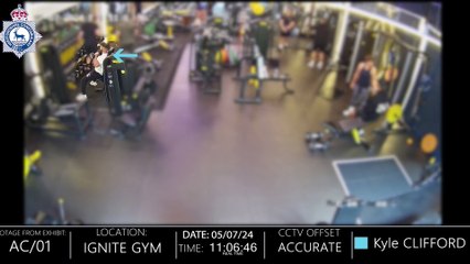 CCTV shows movements of triple killer on day of his knife and crossbow attacks