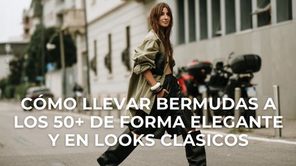 Cómo llevar bermudas a los 50+ de forma elegante y en looks clásicos