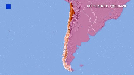 Condiciones meteorológicas para miércoles y jueves en la zona central de Chile
