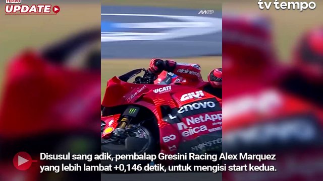 Duo Ducati Marc Marquez dan Francesco Bagnaia Dominasi MotoGP Thailand