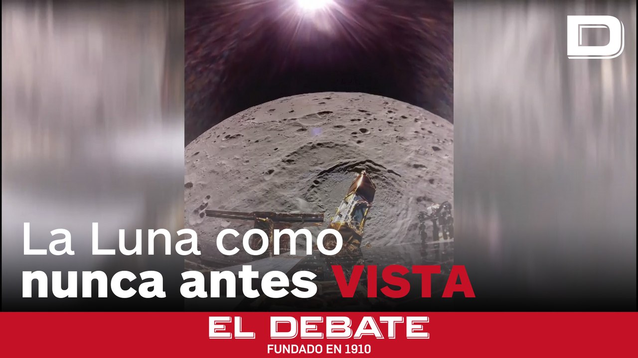La superficie de la Luna, vista como nunca antes: así sobrevoló el módulo Blue Ghost nuestro satélite