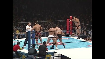 Osamu Nishimura & Tatsumi Fujinami vs Satoshi Kojima & Manabu Nakanishi (1/4/1998)