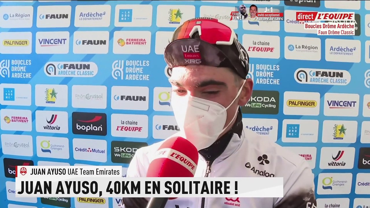 Ayuso : «La plus grande échappée de ma carrière» - Cyclisme - Faun Drôme Classic