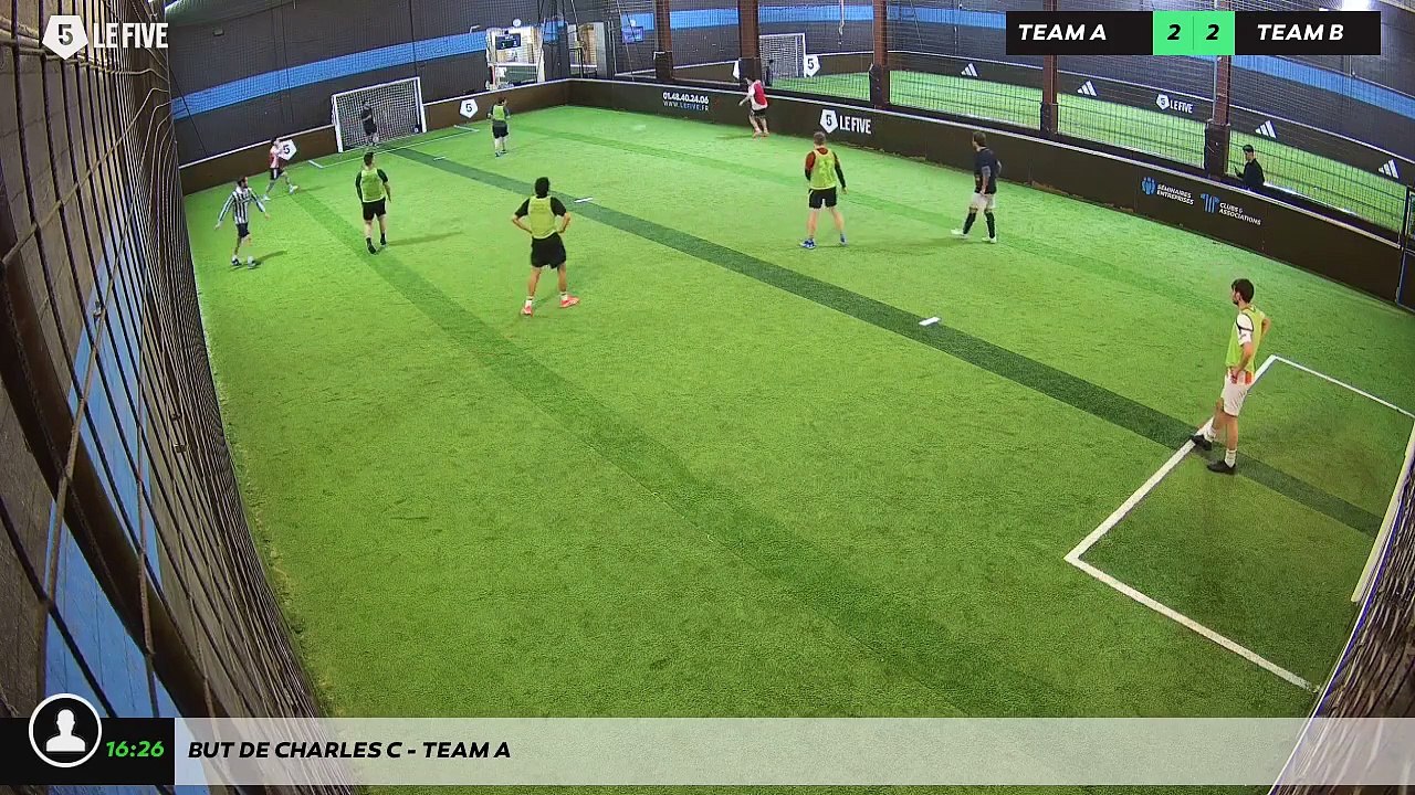 But de Charles C - Team A