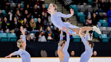 2025 Skate Canada Cup - Free Program Highlights 🎥