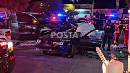 Accidente Bulevar Domingo Arrieta
